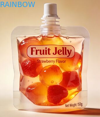 Custom Spout Pouch 30ml For Puree Yogurt Fruit Baby Juice Baby Complementary Food Shaped Spout Pouch Plastic Bag