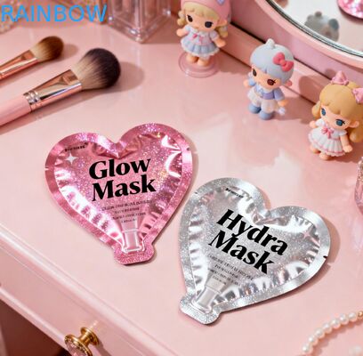 Custom Skincare Lotion Cream Packing Plastic Small Cosmetic Sample Sachet Mylar Foil Bags Heat Seal Bag Sachets Small Mini Pouch