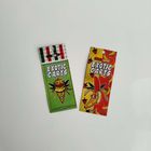 Zip Vape Oil Pen Cartridge Sealable Bags Packaging Logo Customized With Clear Window