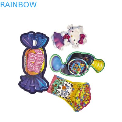 Custom Printed Smell Proof Child Resistant Mylar Bags for Snack and Food Packaging