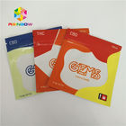 Printed Zipper Resealable Plastic Bag Packaging Cbd Gummy Candy Pouch Glossy Surface