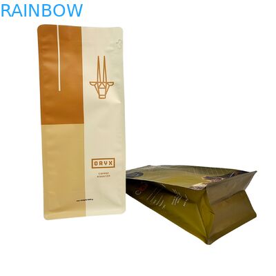 Food Grade Smell Proof Stand Up Pouch 120 Microns for Coffee and Snacks Packaging