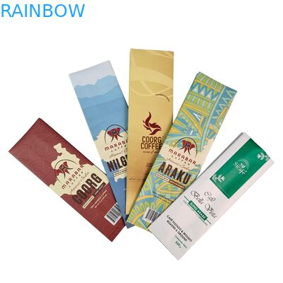 Food Grade Smell Proof Stand Up Pouch 120 Microns for Coffee and Snacks Packaging