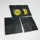 Three Side Sealed  Zip Lock Bags Resealable Aluminum Foil For Chemical Research Powder