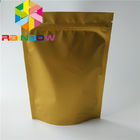 Poly k Mylar Plastic Pouches Packaging Aluminum Foil Stand Up Zipper Bag For Snack