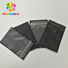 Custom Printed Three Side Seal Plastic Bag For Phone Shell Packaging With Zipper and Clear Front