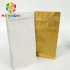 Custom Printing Flat Bottom Gusset Bag Square Bottom Aluminum Foil Pouch With Valve For Coffee Bean Packaging