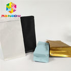 Custom Printing Flat Bottom Gusset Bag Square Bottom Aluminum Foil Pouch With Valve For Coffee Bean Packaging