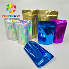 Laminated Holographic Laser 3d Display Bags Hologram Heat Transfer Vinyl Pouch