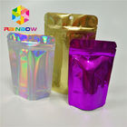 Laminated Holographic Laser 3d Display Bags Hologram Heat Transfer Vinyl Pouch