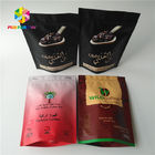 Custom Gram Stand Up Roasted Coffee Pack Mylar Pouch Matte Finished With Aluminum Foil Food Grade Coffee Bean Powder Bag