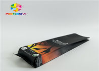 Custom Printed Drip Coffee Side Gusset Packaging Bag For Roasted Coffee with Valve and Tin Tie Coffee Bean Powder Pouch