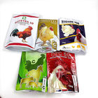 Moisture Proof Plastic Pouches Packaging Food Plastic Bag Zipper Top Customized Color