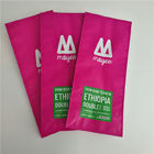 Matte Flat Bottom Custom Printed Stand Up Pouches Gusset Aluminum Laminated M Coffee Bags