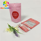 Safe Printed Plastic Pouches Packaging Heat Seal Custom Clear Transparent Window