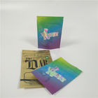Custom Printed Stand Up Pouch Packaging Glossy Surface Finish Cbd With Window
