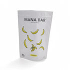 White Matte Stand Up Pouch Bags Resealable Food Safe Grade Customized With Zipper