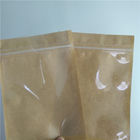 Cherry Seed Coffee Sachet Pillow Custom Paper Bags Recyclable Durable With Window