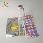 Bottle / Jar Shrink Sleeve Labels Round 3d Laser Holographic Hologram Sticker