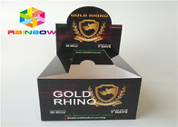 Eco Friendly Display Paper Box , Gift Wrap Box Counter Snack Energy Bar Packaging