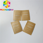 Small Recycled Brown Kraft Paper Custom Printing Aluminum Foil Moisture Proof