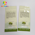 Smell Proof Laminated Mylar k Stand Up Pouches Clear Custom Printing Logo