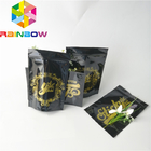 Logo Custom Plastic Pouches Packaging Glossy Foil Weed Seed Mylar Zipper Doypack Bags