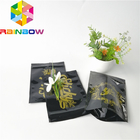 Logo Custom Plastic Pouches Packaging Glossy Foil Weed Seed Mylar Zipper Doypack Bags