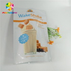 Resealable Stand Up Zipper Pouch Bags Milk - Tea Powder Packaging Glossy Finished Full Printing