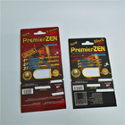 Premizer Zen Blister Card Packaging Display Blister Packaging for Male Enhancement Pills Pack