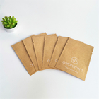 Smell Proof Plastic Pouches Packaging Kraft Paper Sachets For Pills Packaging