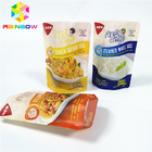 Heat Resistant Cooking Retort Plastic Pouches Packaging Laminated Custom Logo Printed