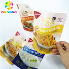 Heat Resistant Cooking Retort Plastic Pouches Packaging Laminated Custom Logo Printed