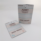 Foil Zipper Stand Up Pouch Packaging Hanging Hole For Dog Treats Packaging