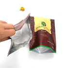 250g 500g 1kg Coffee Foil Pouch Packaging Matte Finish Smell Proof Coffee Bag With Valve