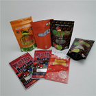 Mylar Stand Up Barrier Pouches Tobacco  Bags CBD Candy Packaging Custom Printed