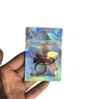 Glossy Foil Plastic Pouches Packaging Custom Hologrphic  For Candy Food