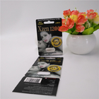 Matte / Glossy Surface PP Plastic Blister Card Box