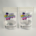 3.5g 7g 14g Holographic Film Stand Up Pouch Packaging