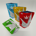 Custom Printed Recyclable Mylar Smell Proof Weed Gummy Bear Edible Resealable  Packaging Bag