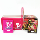 Advertising Printing Custom Paper Card Box Custom Rhino Male Enhancement Pill Packaging Boxes Pink Pussycat