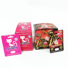 Advertising Printing Custom Paper Card Box Custom Rhino Male Enhancement Pill Packaging Boxes Pink Pussycat