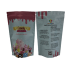 Customized Glossy Surface Digital Printing Plastic Zip Lock Flat Bag With Aluminum Foil Bags For Candy Bags