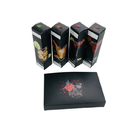 Black Matte Uv Printing Custom Paper Box For Perfume / CBD Oil Packaging