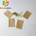 Custom Logo Heat Seal Laminated Foil Three Side Heat Seal Flat Pouch Cosmetic Samples Packaging Smell Proof Sachet Bags