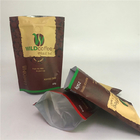 Digital Printing Samples Available Matte Aluminum Foil Bags Customized Bags For Coffee Packaging