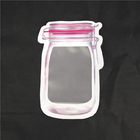 Customized Reusable Special Shaped Stand up Plastic Pouch For Food Juice Milk Jelly Liquid
