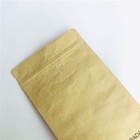 Custom Accepted Stand up Eco-Friendly Bags Kraft Paper PLA Bags with Zipper