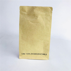Custom Accepted Stand up Eco-Friendly Bags Kraft Paper PLA Bags with Zipper
