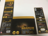 Customized Magnum Paper Cards Papaer Boxes For Pill Capsules Packaging